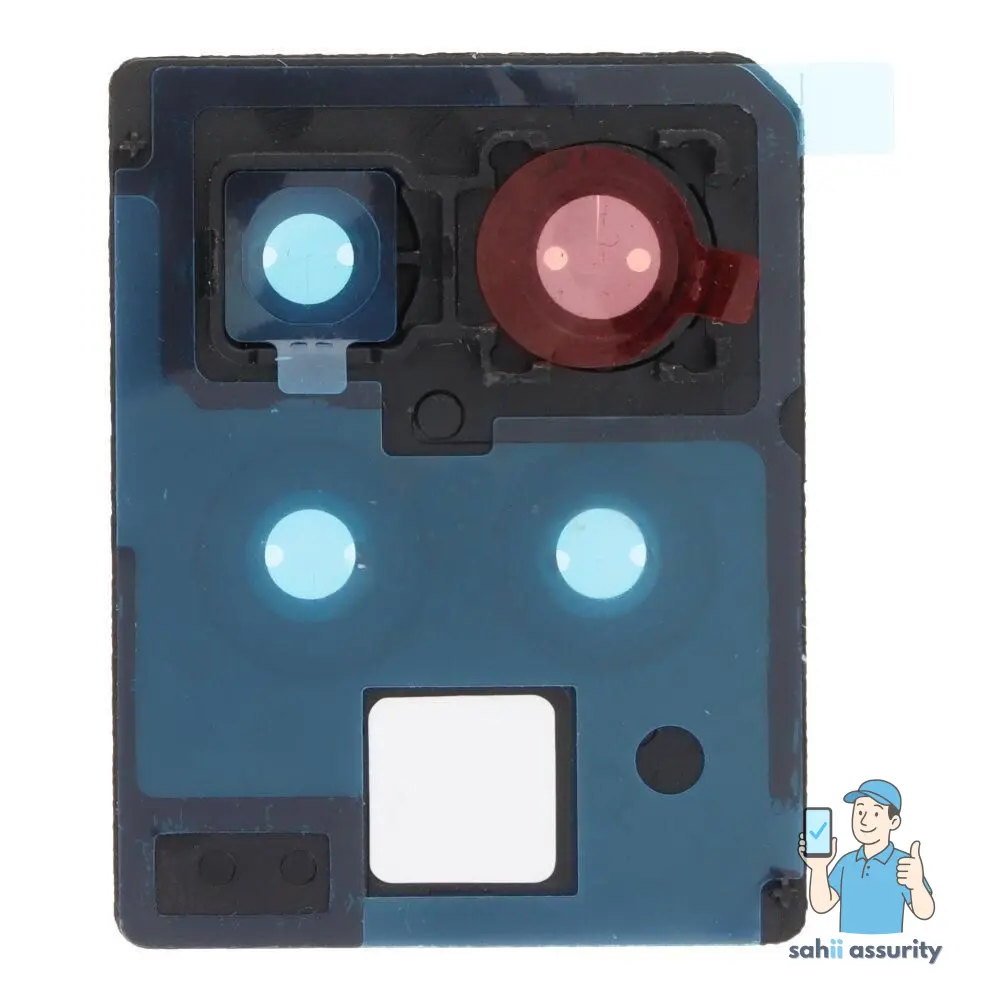 Camera Lens Glass with Frame for Realme Narzo 50 Blue thumbnail